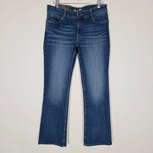 NWT Wrangler Retro Mae Bootcut Jeans Western Y2K Blue 12